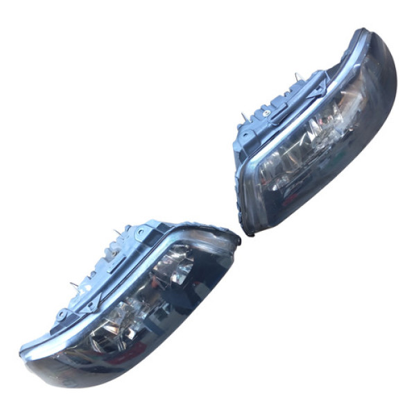 Par Farois Máscara Negra Vw Parati G3 1999 2005 Detalhes Ambos Lados