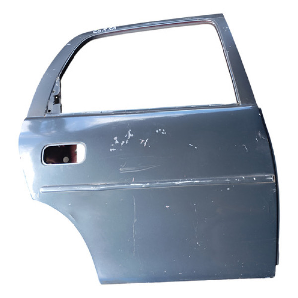 Porta Traseira Direita Gm Corsa Sedan Hatch Traseira Direita Cinza