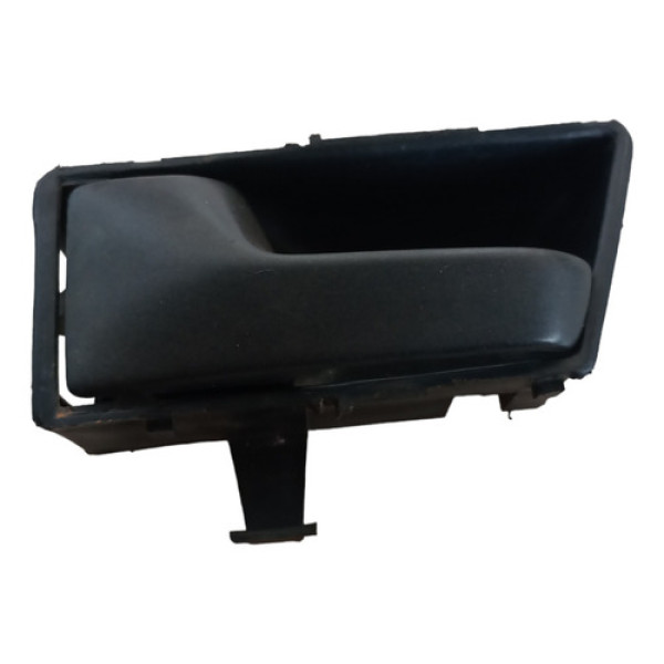 Maçaneta Interna Esquerda Vw Gol Parati Quadrado Santana  Preto Dianteira