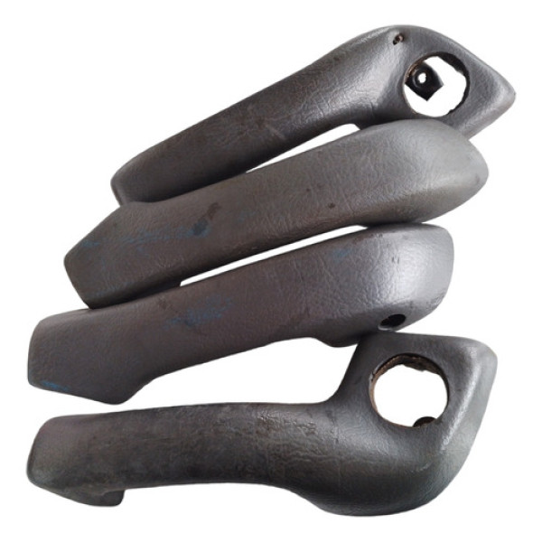 Jogo Puxadores Porta Santana 1992 A 1997 Cinza