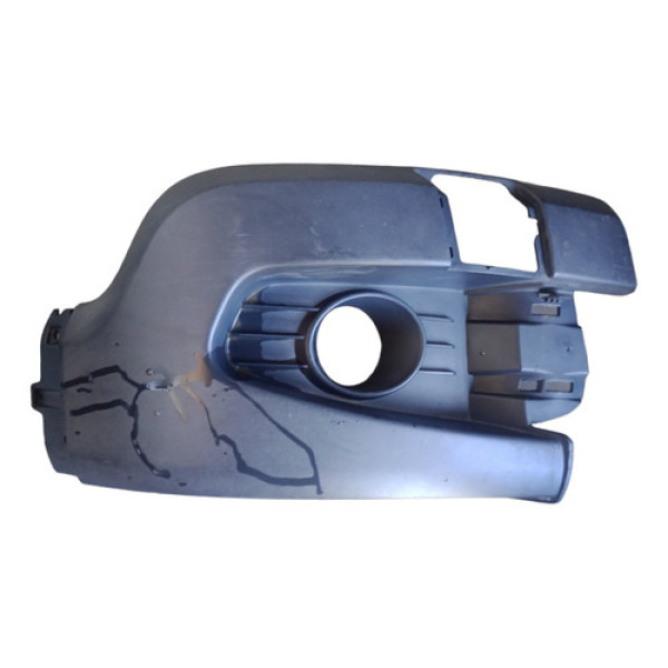 Moldura Farol Milha Renault Sandero Direito 11 Á 14  Preto Direito