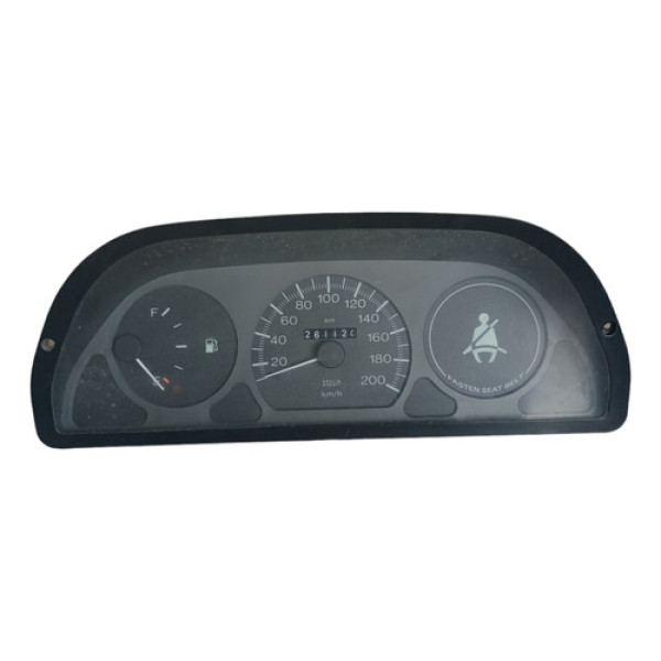 Painel De Instrumentos Fiat Uno Siena Palio C Detalhe  Preto