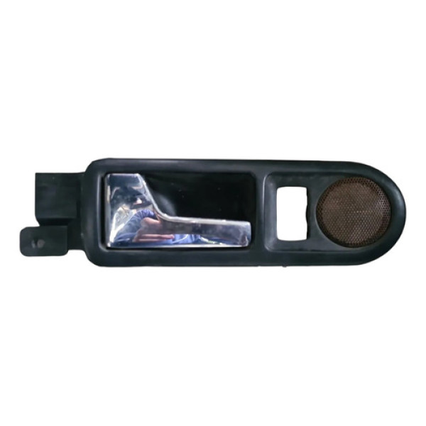 Maçaneta Interna Traseira Esquerda Vw Bora Golf 1999  2006 Cromado Dianteira