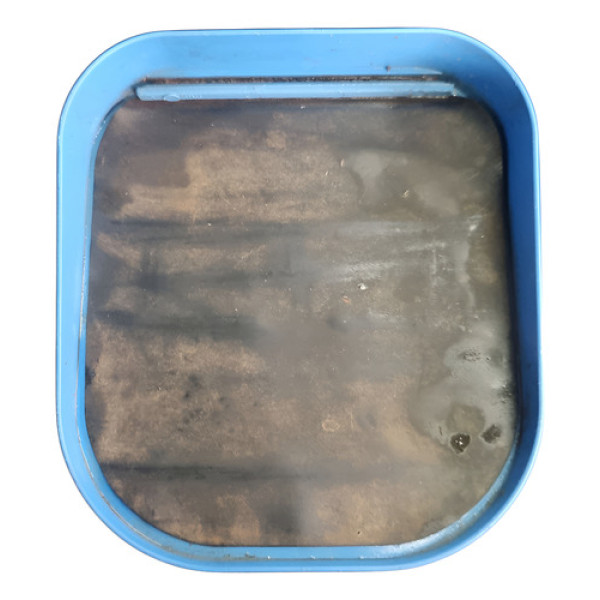 Moldura Grade Difusor Ar Parachoque Fiat Palio 2016 2018 Azul-celeste Brilhante