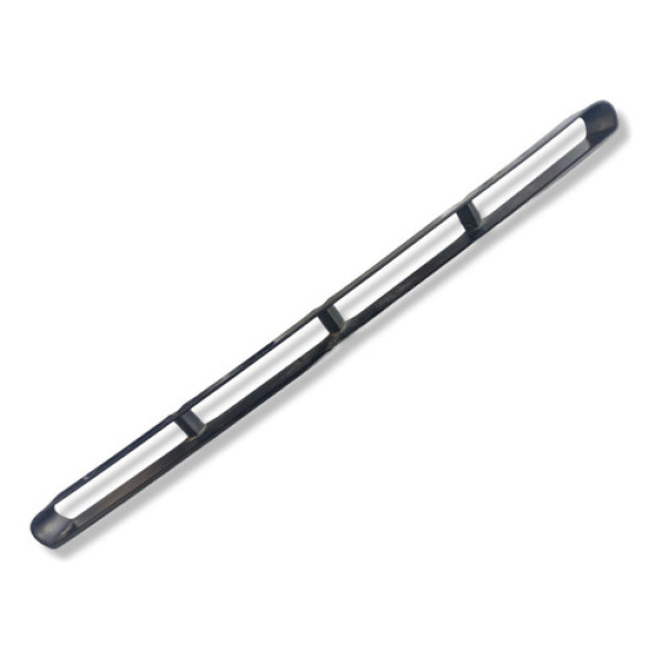 Grade Parachoque Dianteiro Fiat 500 2 Geração 2012 Detalhe Preto Plástico