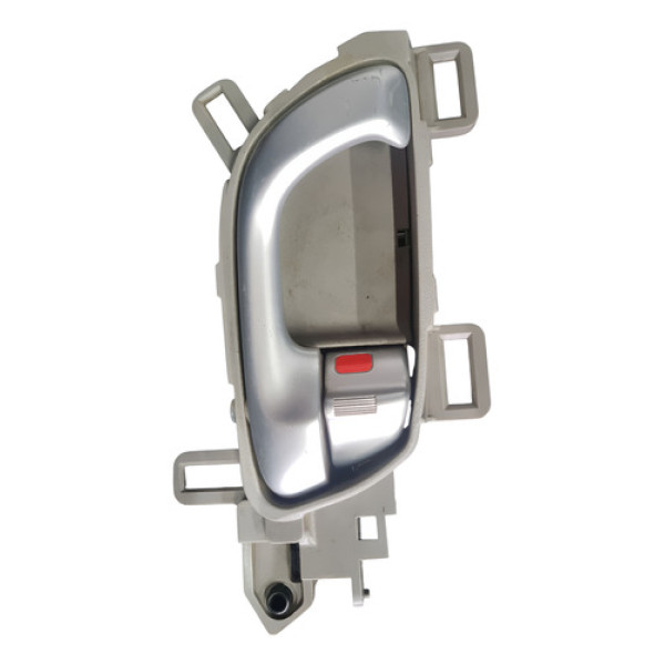 Maçaneta Interna Traseira Esquerda Honda Civic 2012 2016 Prateado Traseira