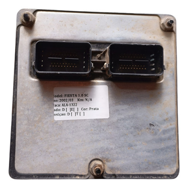 Módulo Injeção Ford Fiesta Supercharger 2003 2s6512a650bd
