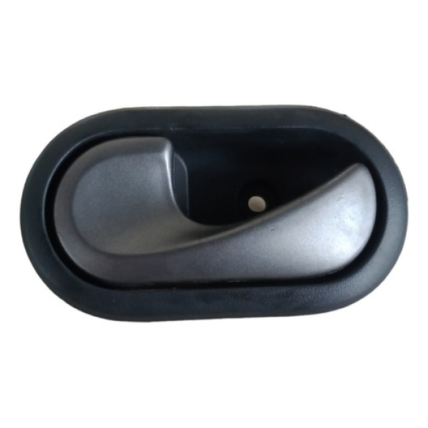 Maçaneta Interna Esquerda Renault Sandero Logan 2010 2015 Preto Dianteira/traseira