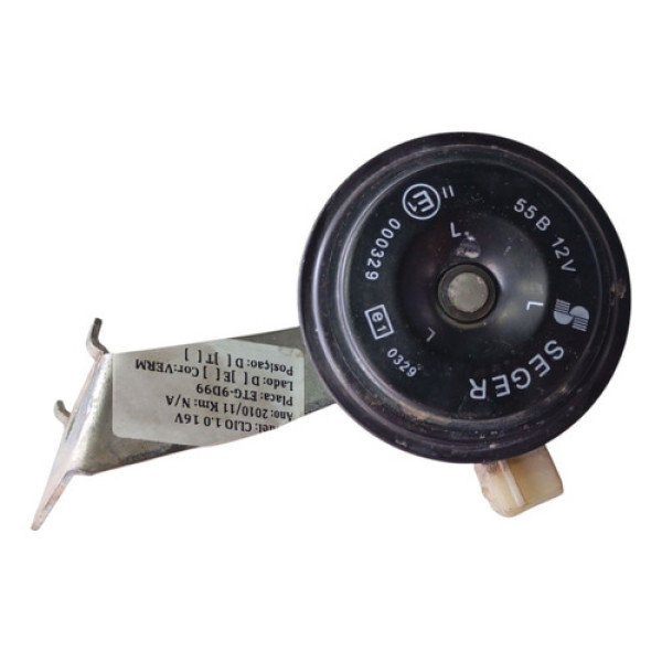 Buzina 12v Renault Clio 2010 2011 E1000329