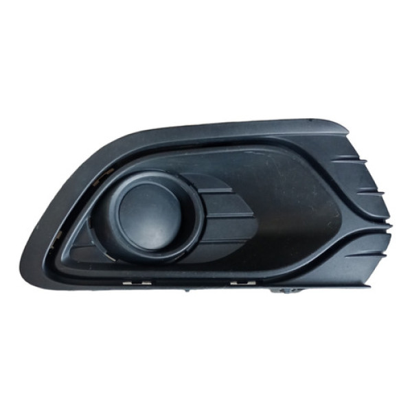 Moldura Farol Milha Renault Sandero Logan 15 A 17 Direito  Preto Direito
