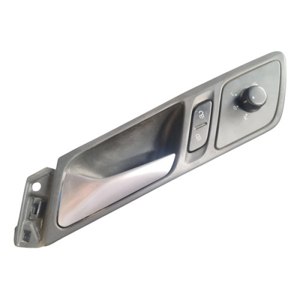 Maçaneta Interna Dianteira Esquerda Vw Jetta 2011 2016 Preto Dianteira