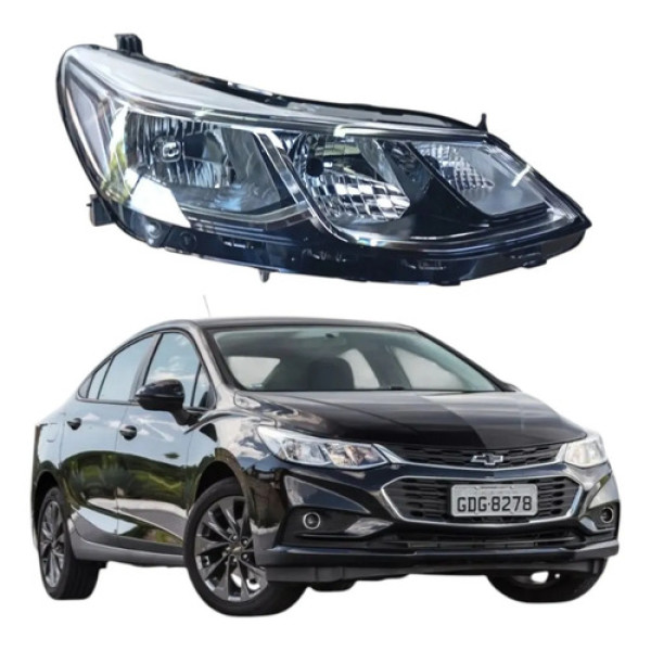 Farol Direito Passageiro Gm Cruze 2017 2023 42680776 Direito/passageiro