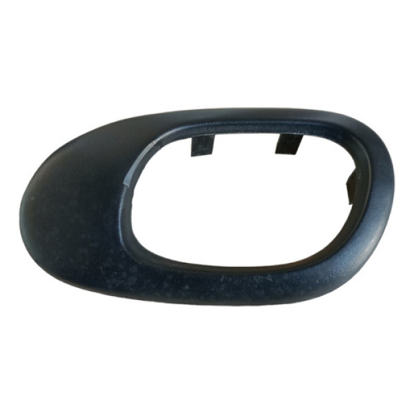 Moldura Maçaneta Interna Direita Peugeot 207 206 02/13 Preto Dianteira/traseira