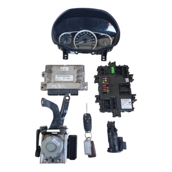 Kit Code Módulo Injeção Ford Ka 3cc 1.0 14 A 18