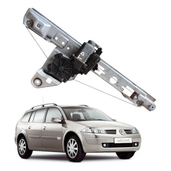 Máquina Vidro Traseiro Direito Renault Megane 2007 2013