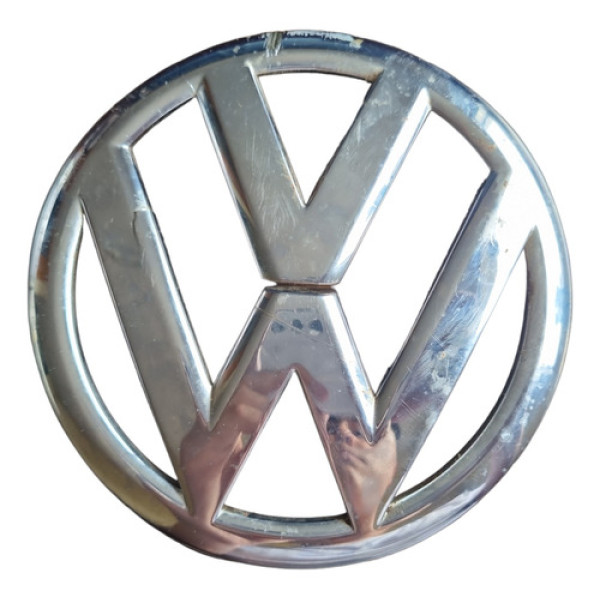 Emblema Vw Grade Fox 2010 A 2014 Dianteira Cromada