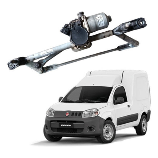Máquina Limpador Parabrisa Dian Fiat Fiorino Uno 2016 2021