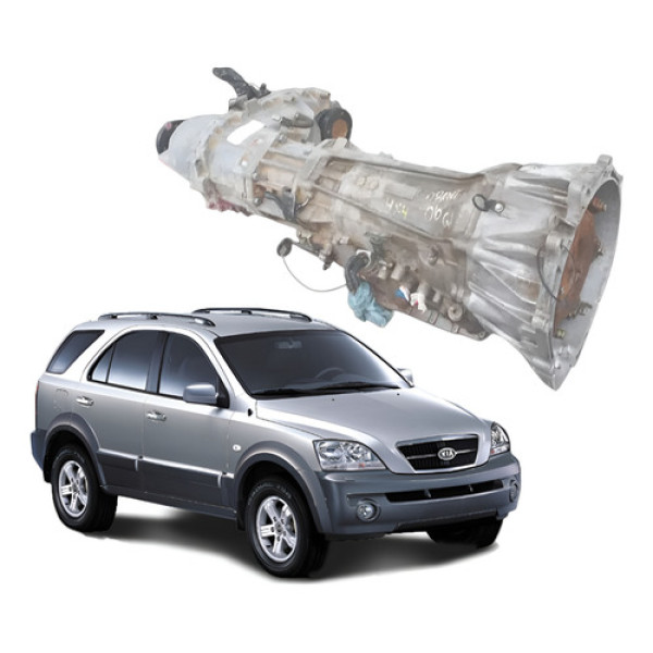Caixa Marcha Cambio Automático A Gás Kia Sorento 2006 4x4