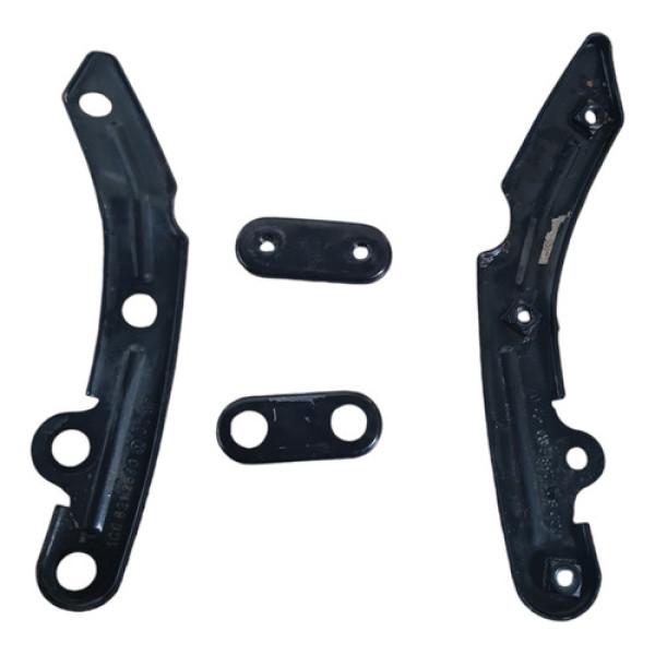 Kit Suporte Paralama Vw New Beetle Traseiro Direito 2010  Preto