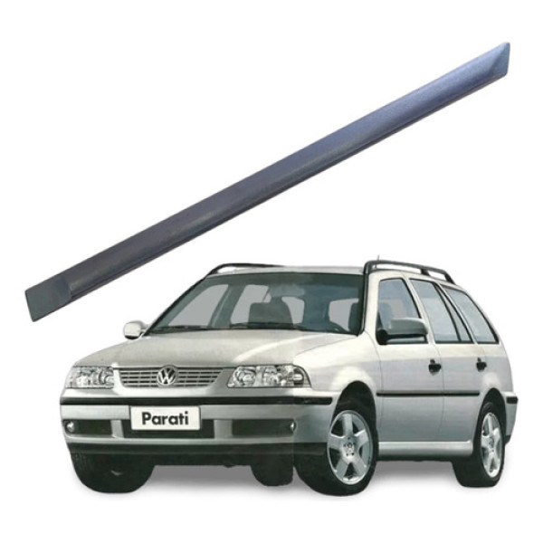 Friso Porta Traseira Esquerda Vw Gol Parati G3 G4 1999 2006 Preto