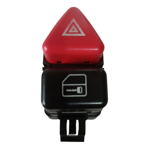 Botão Alerta E Trava Das Portas Mercedes Classe A 160 190  Preto E Vermelho