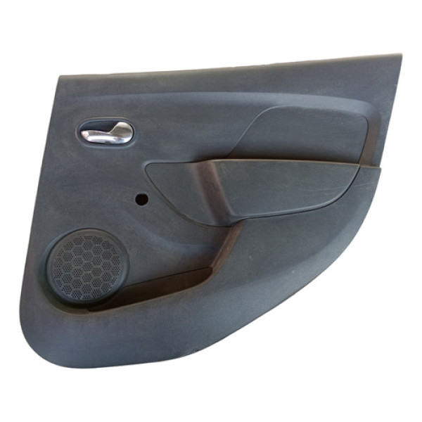 Forro De Porta Traseira Esquerda Renault Sandero Stepway  Preto
