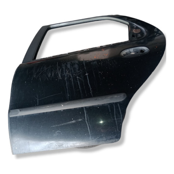 Porta Traseira Esquerda Fiat Siena Palio 4p 1997 A 2001 Traseira Esquerda Preto