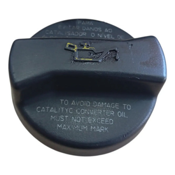 Tampa Oleo Motor Vw Golf 1.6 Sr 1999 2001 Preto