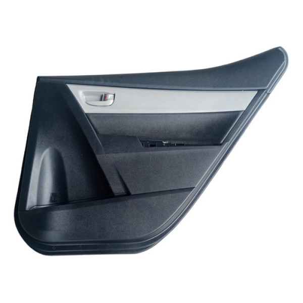Forro Porta Traseiro Direito Toyota Corolla 2015 A 2016 Preto