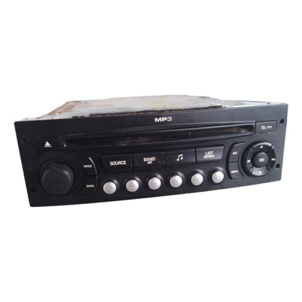 Rádio Siemens Peugout Citroen C4  Preto