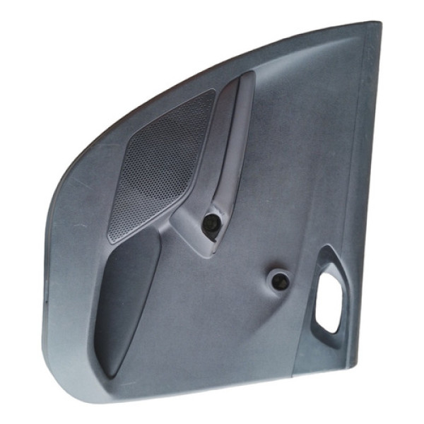 Forro De Porta Traseiro Esquerdo Peugeot 208 2017 Original Preto