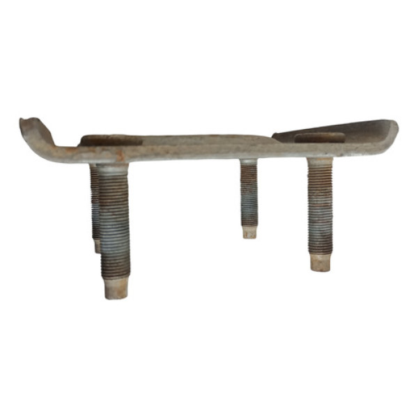 Base Molejo Traseiro Esquerda Fiat Fiorino Strada 1.3 1.4