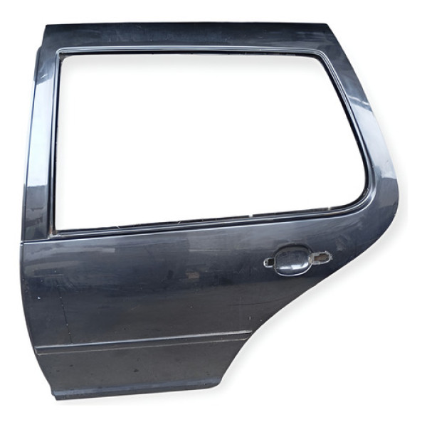 Porta Preta Traseira Esquerda Vw Golf 1999 2013 - Traseira - Esquerda - Preto