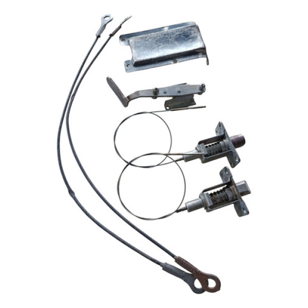 Kit Fechadura Tampa Traseira Saveiro Quadrada Original