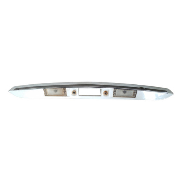 Moldura Luz Placa Tampa Traseira Kia Sorento 2004 A 2009 Branco