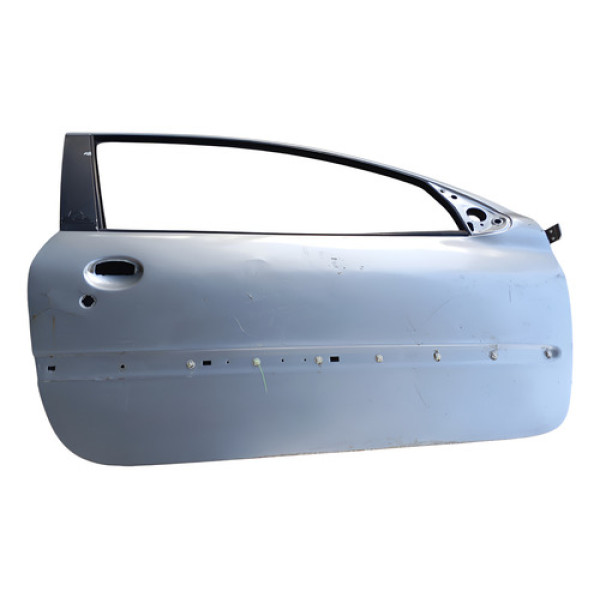 Porta Dianteira Direita Passageiro Peugeot 206 2003 Dianteira Direita Prateado