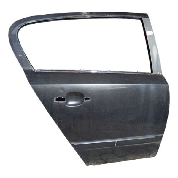 Porta Traseira Direita Preta Gm Vectra Hatch 2009 Preto Traseira Direita Preto