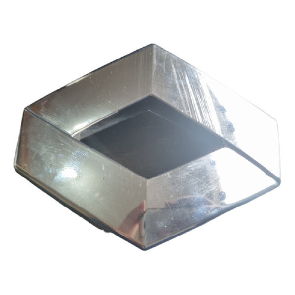 Emblema Logo Diant Grade Renault Megane 2006 Cromada