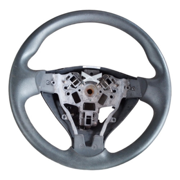 Volante Direção C Comando Som Nissan Versa 12 A 18 Detalhe Preto
