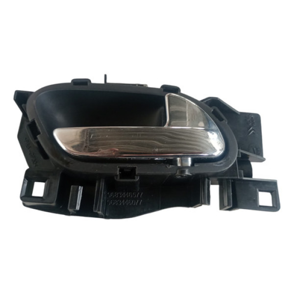 Maçaneta Interna Direito Traseiro Direito Citroen C3 11 A 14 Preto Traseira