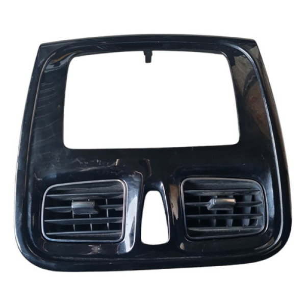Moldura Painel Central Multimídia Renault Sandero Logan