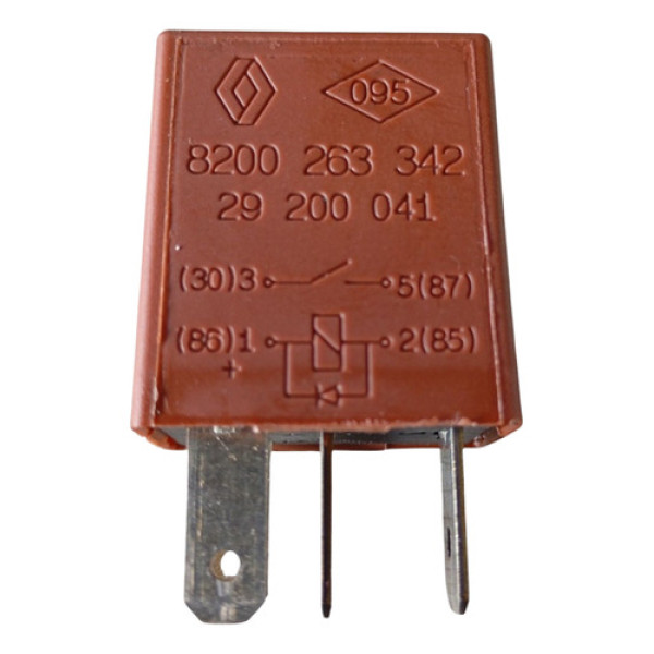 Mini Relé Auxiliar Renault Duster Logan Sandero Clio 2012