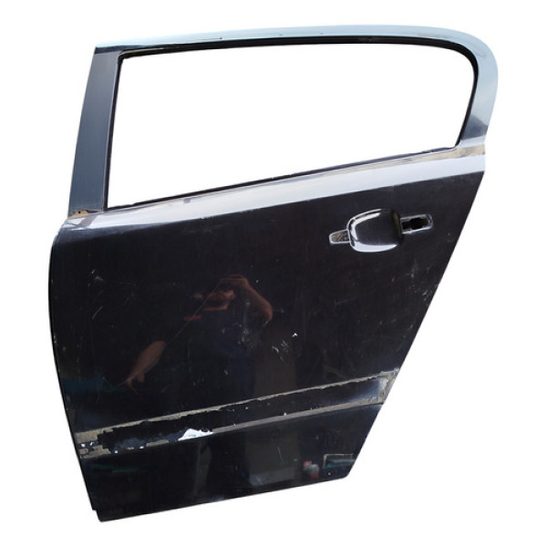 Porta Traseira Esquerda Gm Vectra Gt Hatch 2006 2011 Traseira Esquerda Preto