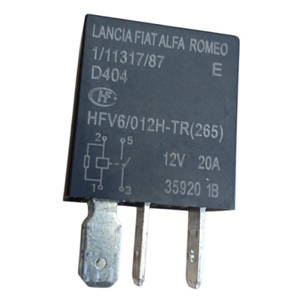 Rele Auxiliar Ar Condicionado Fiat Fiorino Uno 2018 2021