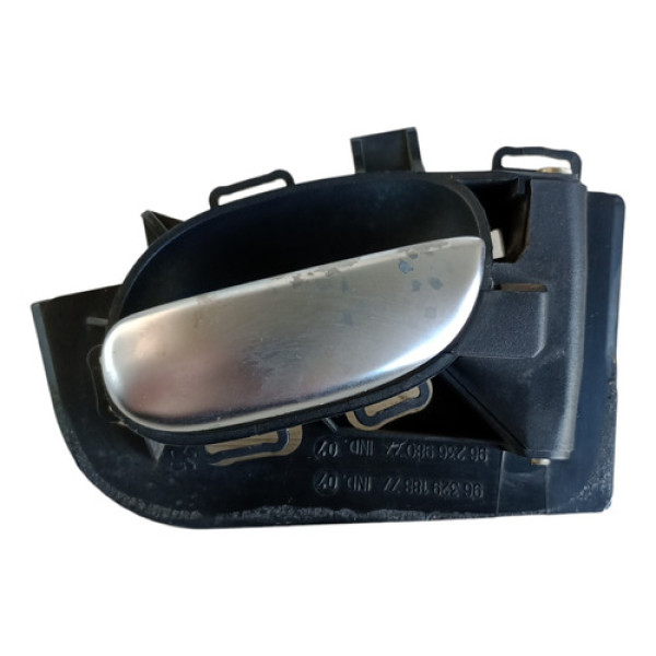 Maçaneta Interna Diant Dir Peugeot 206 207  Preto Dianteira/traseira