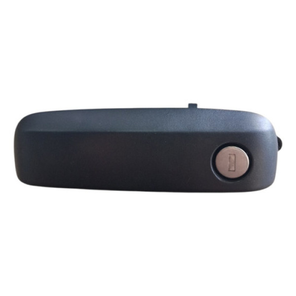 Maçaneta Externa Lado Esquerdo Fiat Fiorino 2014 2022 Preto Dianteira