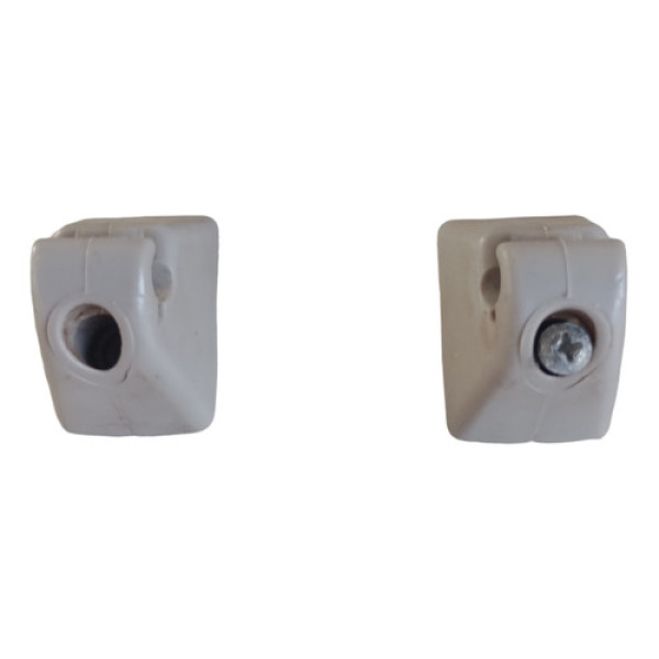 Par Suporte Grampo Presilha Quebra Sol Gm Corsa 