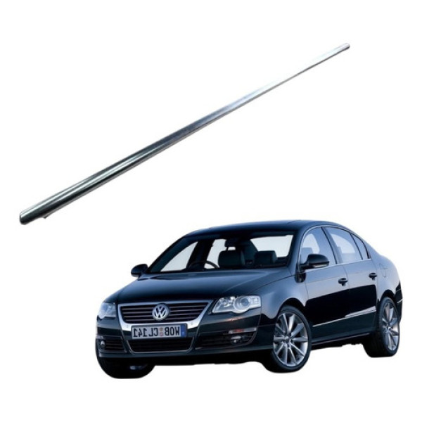 Pestana Externa Traseira Esquerda Cromada Vw Passat 2006 