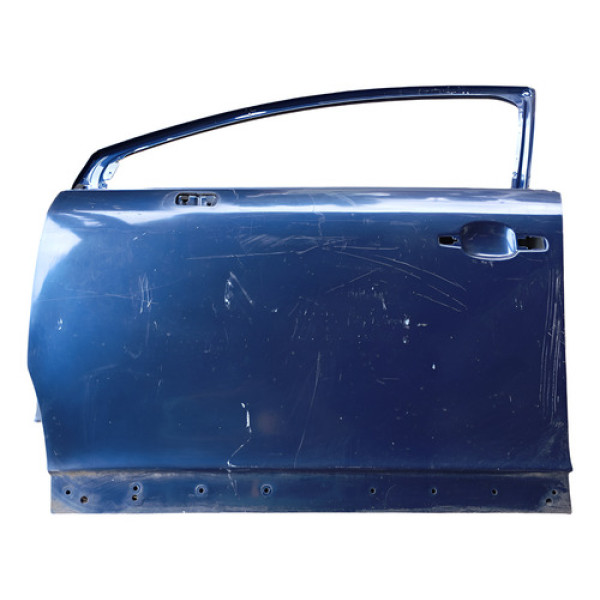 Porta Dianteira Esquerda Motorista Citroen C4 Azul Esquerda Dianteira