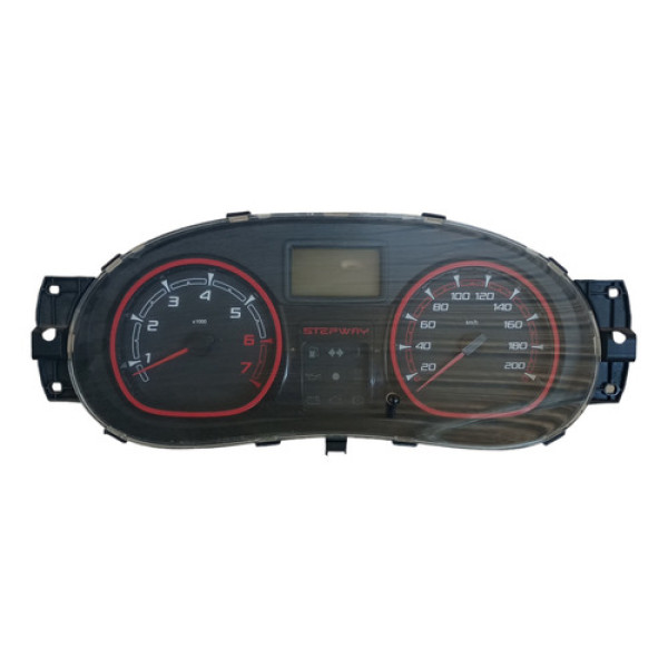 Painel Instrumento Renault Sandero Stepway 2013 Preto